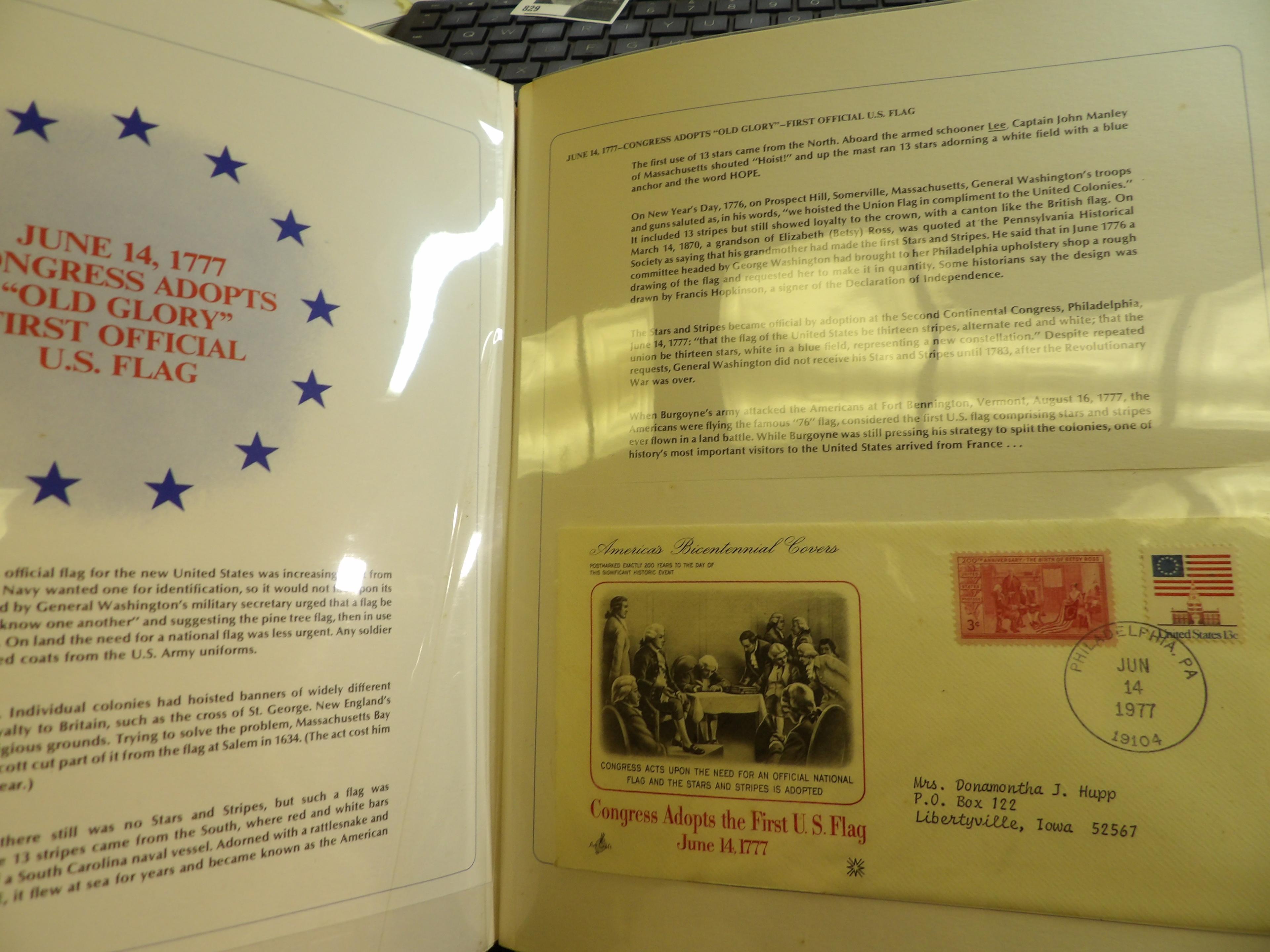 Complete Album America's Bicentennial Covers 1776-1976 â€¦. Once in Your Lifetime.