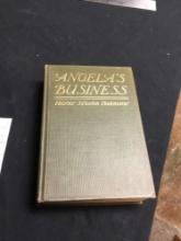 vintage 19 15, hardback book Angela?s business by Henry Harrison