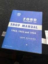 Ford passenger car shop manual