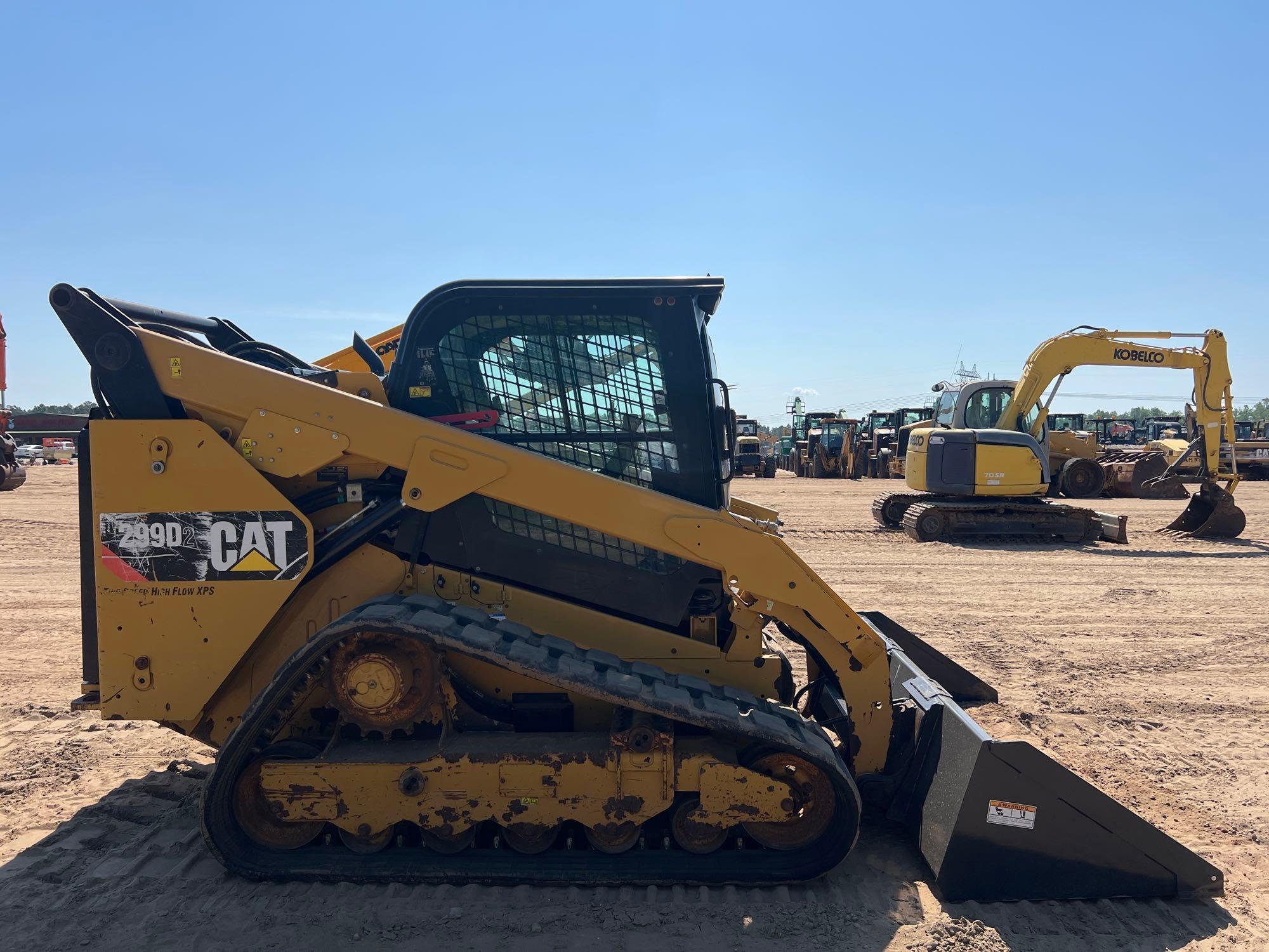 2016 CATERPILLAR 299D2 SKID STEER