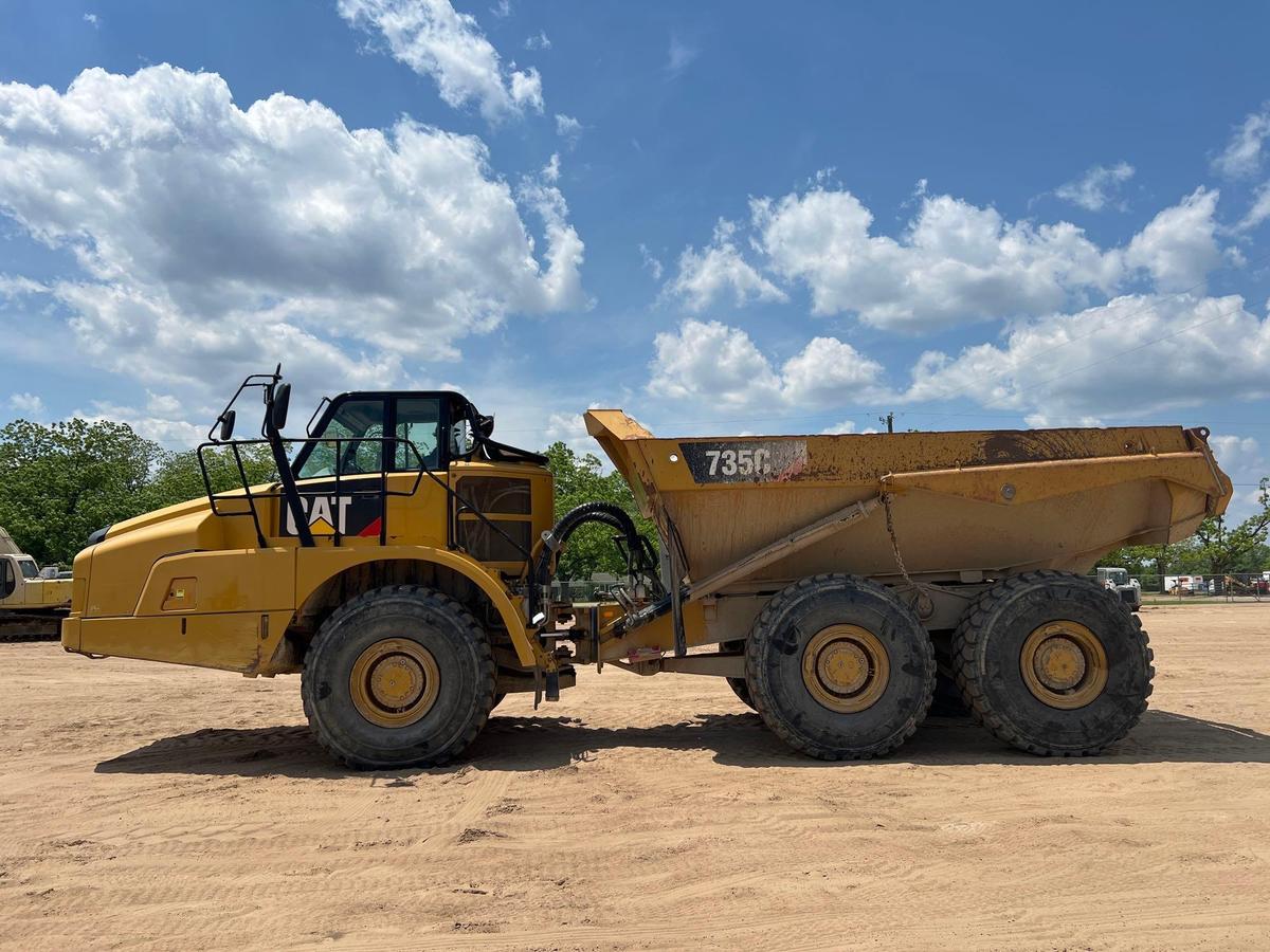 2018 CATERPILLAR 735C 6X6 OFF ROAD DUMP TRUCK