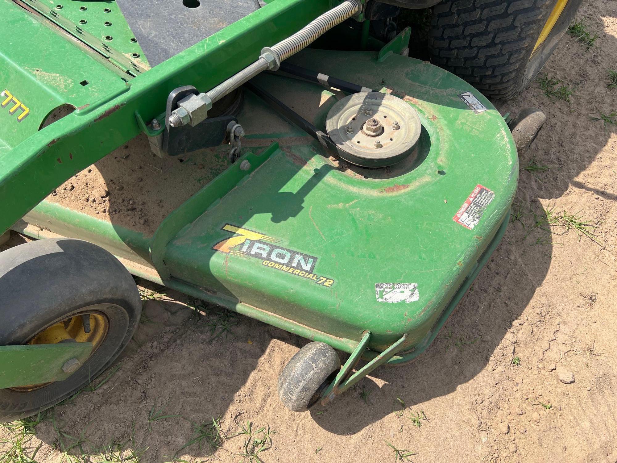 JOHN DEERE 777Z TRAK ZERO TURN MOWER