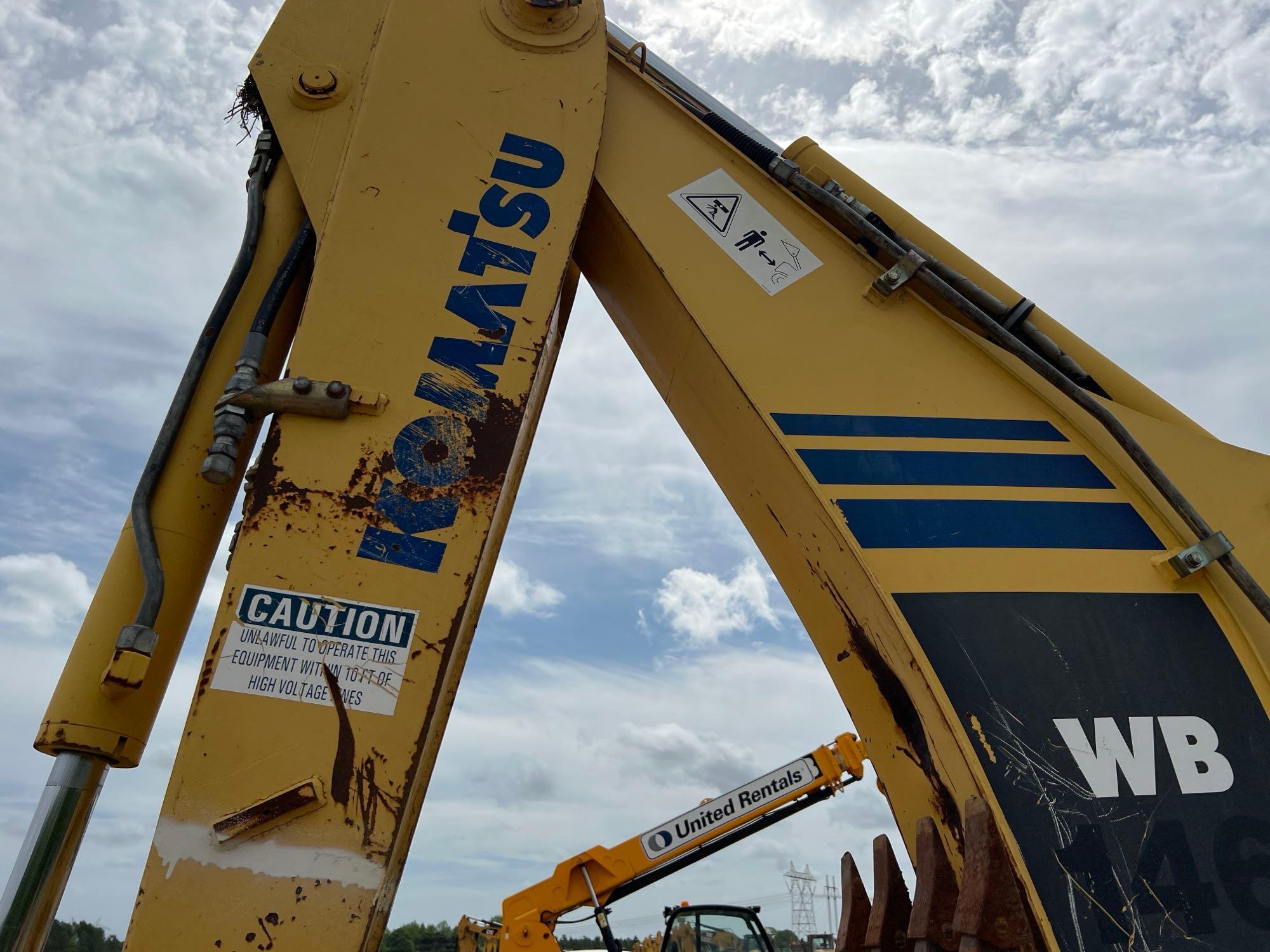 2011 KOMATSU WB146 BACKHOE