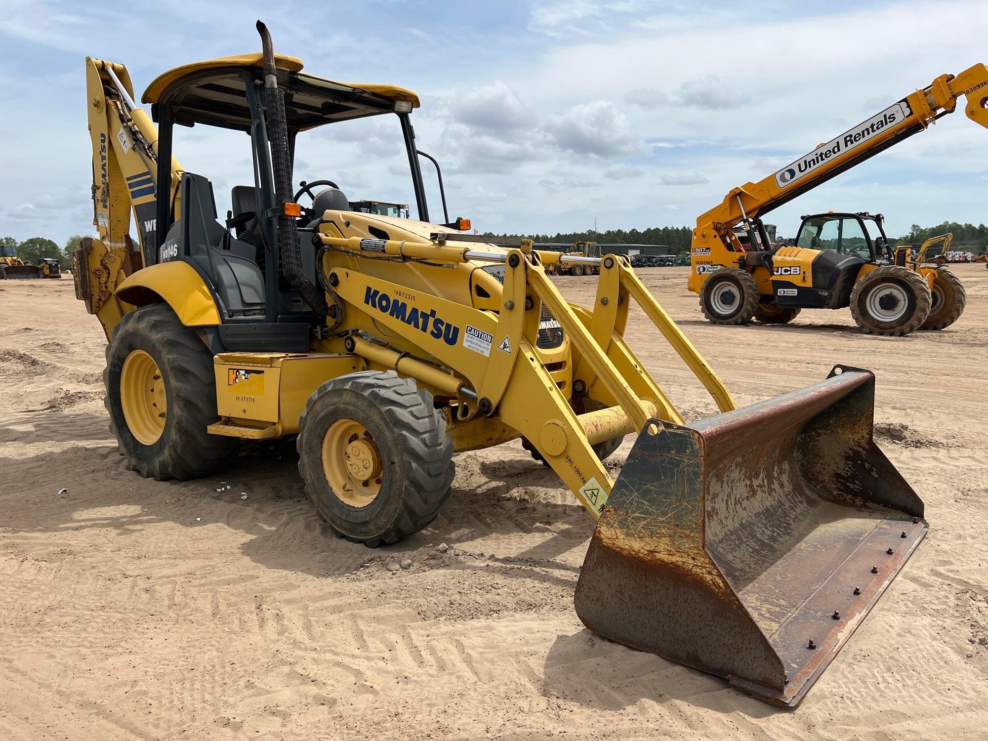 2011 KOMATSU WB146 BACKHOE