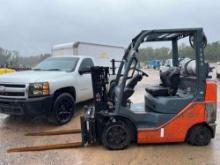 2018 TOYOTA 8FGCU25 WAREHOUSE FORKLIFT