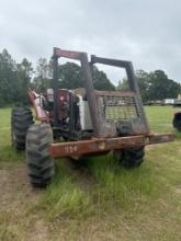 (INOP) CASE TRACTOR, PARTIAL FORESTRY PACKAGE