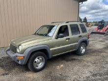 ** AS IS **2003 Jeep Liberty SUV