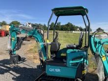 2024 Agrotk QK16R MINI-EXCAVATOR (BLUE)