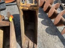 Used 12" Tooth Bucket for Excavator