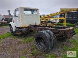 2002 International 4700 single axle cab and chassis, automatic transmission, 30,000 miles on reman