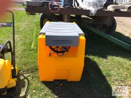 New 60 gallon poly diesel tank with 12v pump