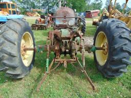 (INOP) JOHN DEERE 430 TRICYCLE FRONT END TRACTOR