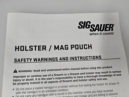 Sig Sauer RHS Retention Ride Side Holster Glock 17