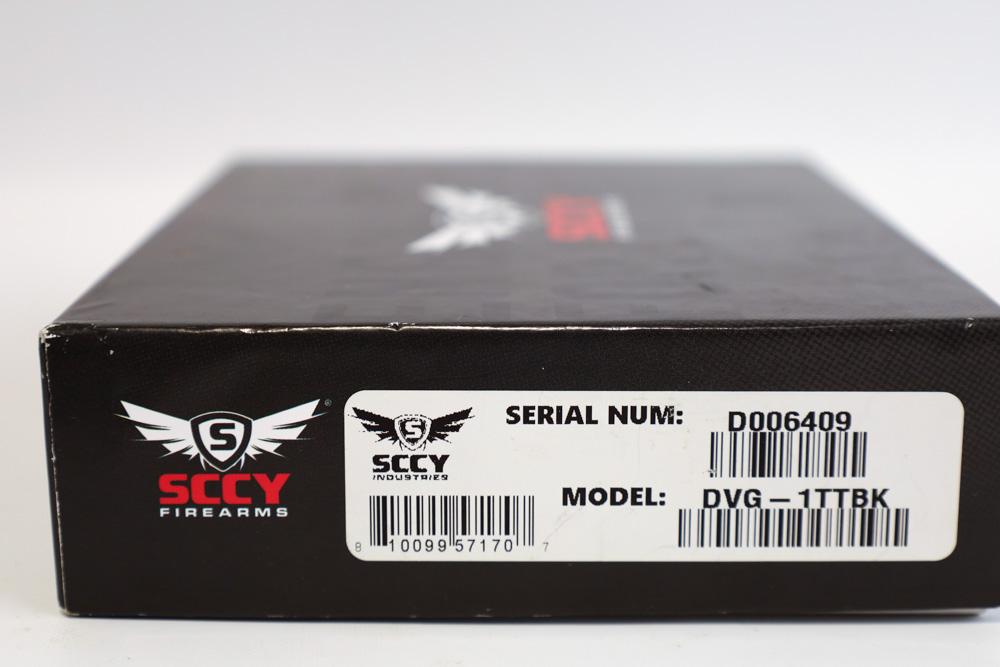 SCCY DVG-1 9mm Semi Auto Compact Pistol w/ Box