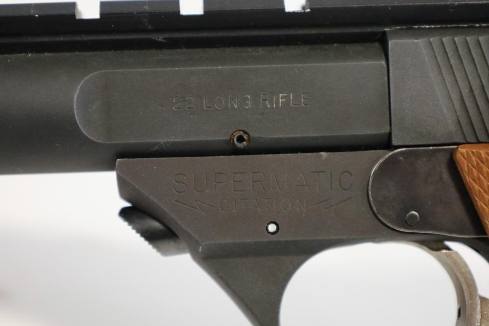 High-Standard Supermatic Citation .22 LR Pistol