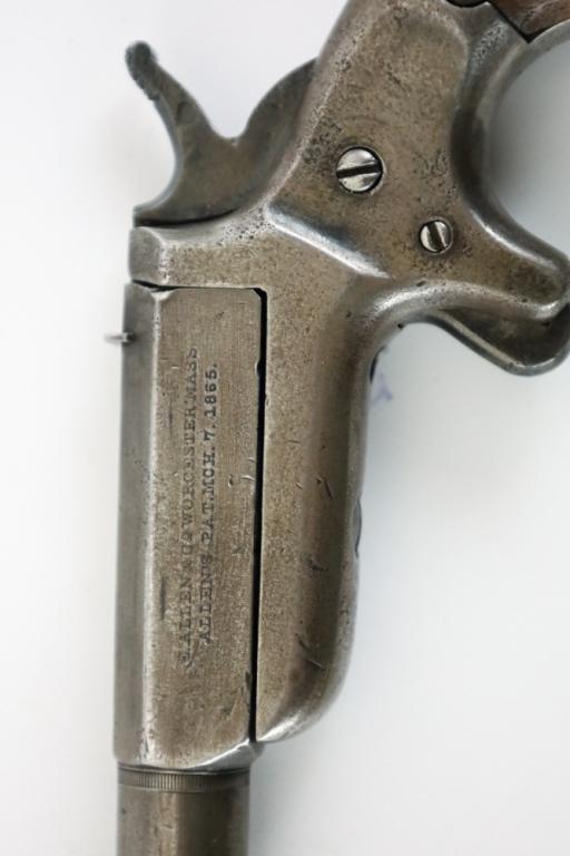 E. Allen .32 Rimfire Single Shot Pocket Pistol