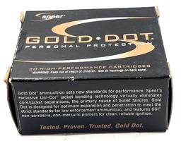 Gold Dot Personal Protection 45 GAP Ammo 20 CT