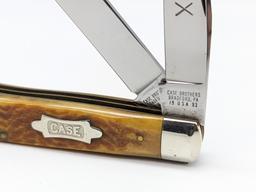 1993 Case XX Classic Jig Bone Trapper Knife w/ Box