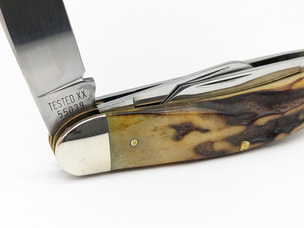 1994 Case XX Classic Stag Sowbelly Knife 55039