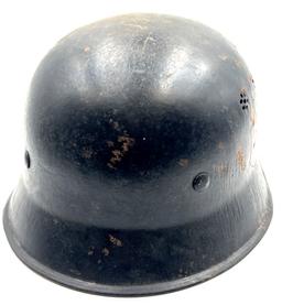 WW II German Police / Fire Helmet with Liner