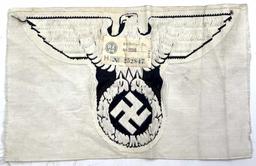 WW II German Third Reich Sport Shirt Eagle Emblem