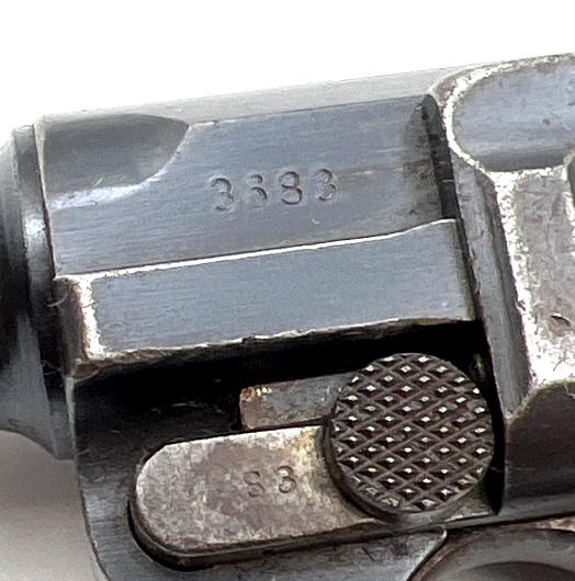 WW I German Luger DWM 9mm Semi-Auto Pistol