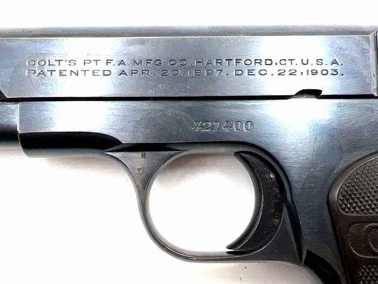 Colt 1903 Pocket Hammerless .32 Cal Semi-Auto