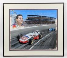 Patterson Rodger Ward Indy 500 Signed Print