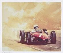 Ferrari Sharknose Front View Artist Proof Bill