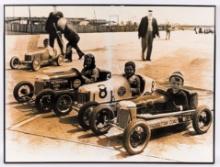"Mini Indy" Kids Jr. Cars Framed Photograph