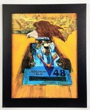 1977 All American Racers Jorgensen Eagle Poster