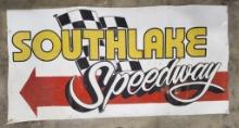 8ft Vintage SST Southlake Speedway Sign