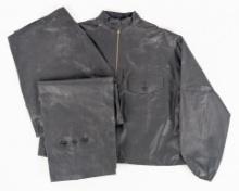 1950's Harley-Davidson Black Rain Jacket & Pants