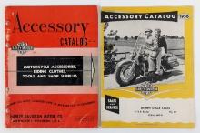 (2) 1950's Harley-Davidson Accessory Catalogs