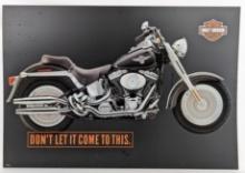 Harley-Davidson "Dont Let it Come to This" Sign