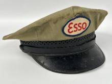 Vintage Esso Service Station Attendant's Hat / Cap