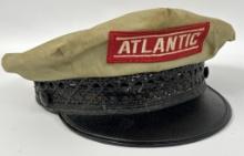 Vintage Atlantic Service Station Attendant's Hat