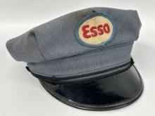 Vintage Esso Service Station Attendant's Hat / Cap