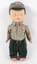 Vinatge Lion Uniform Co. Sinclair Advertising Doll