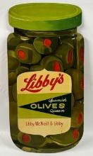 Vintage SSM Libby's Spanish Olives Sign
