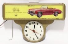 Mercedes-Benz 190SL Advertising Clock