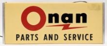 DS Onan Parts & Service Lighted Advertising Sign