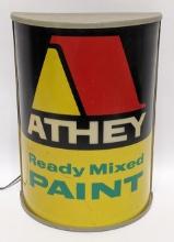 Athey Ready Mixed Paint Lighted Advertising Sign
