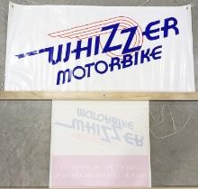 Whizzer Motorbike Adv. Banner & Window Decal