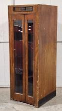 Vintage Wooden Telephone Booth