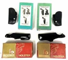 (4) Bucheimer Leather Holsters in Boxes