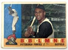 1960 Topps Bob Clemente Baseball Card