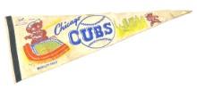 1950's Chicago Cubs Felt Pennant