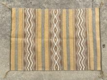 Native American Navajo Handwoven Saddle Blanket