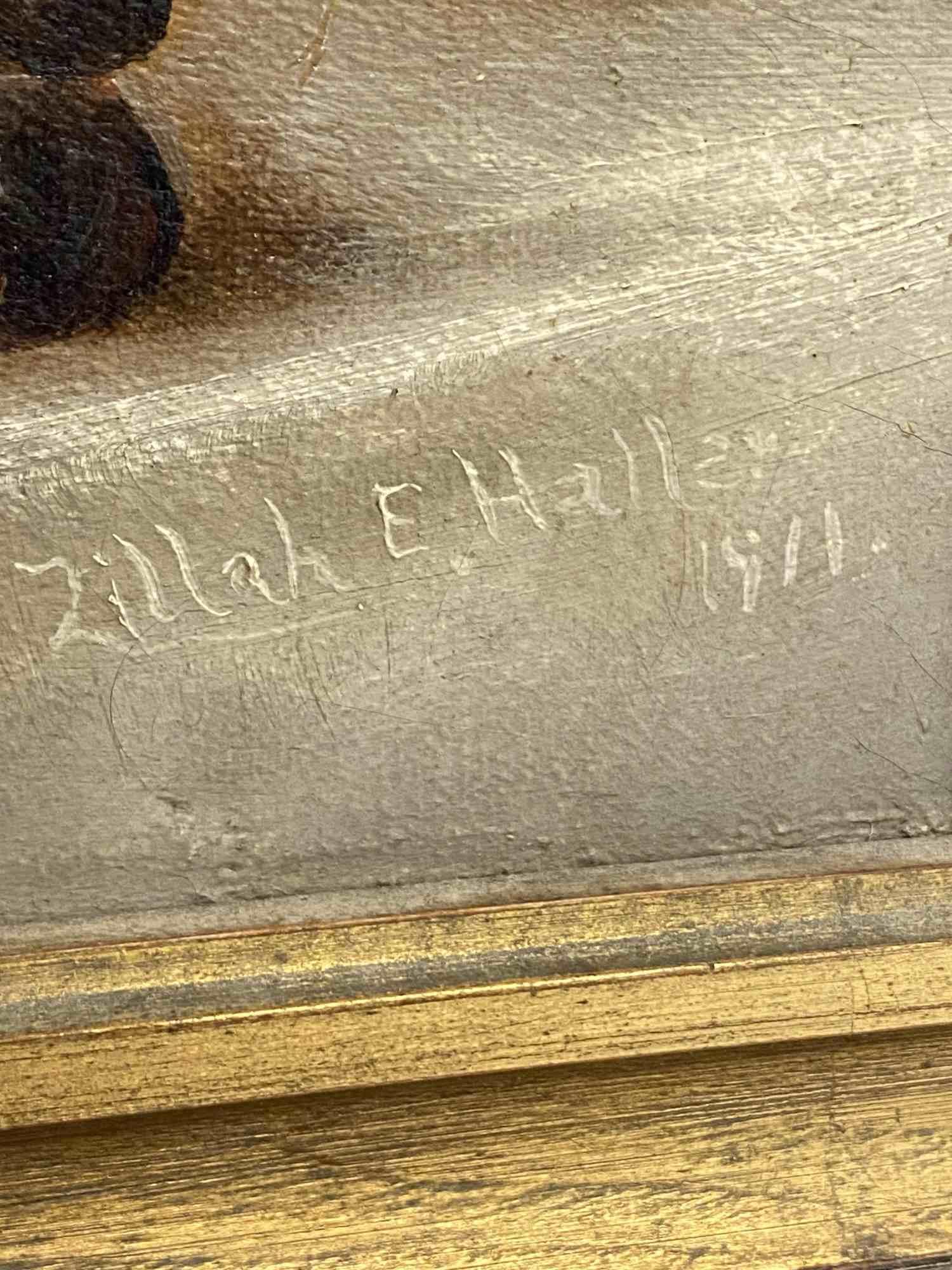 ZILLAH E. HALLER SIGNED STILL-LIFE